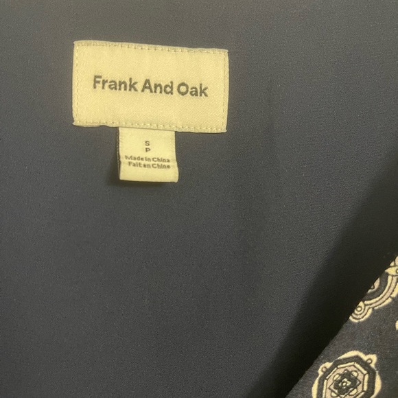 Frank & Oak Patterned Wrap Dress - Picture 3 of 5